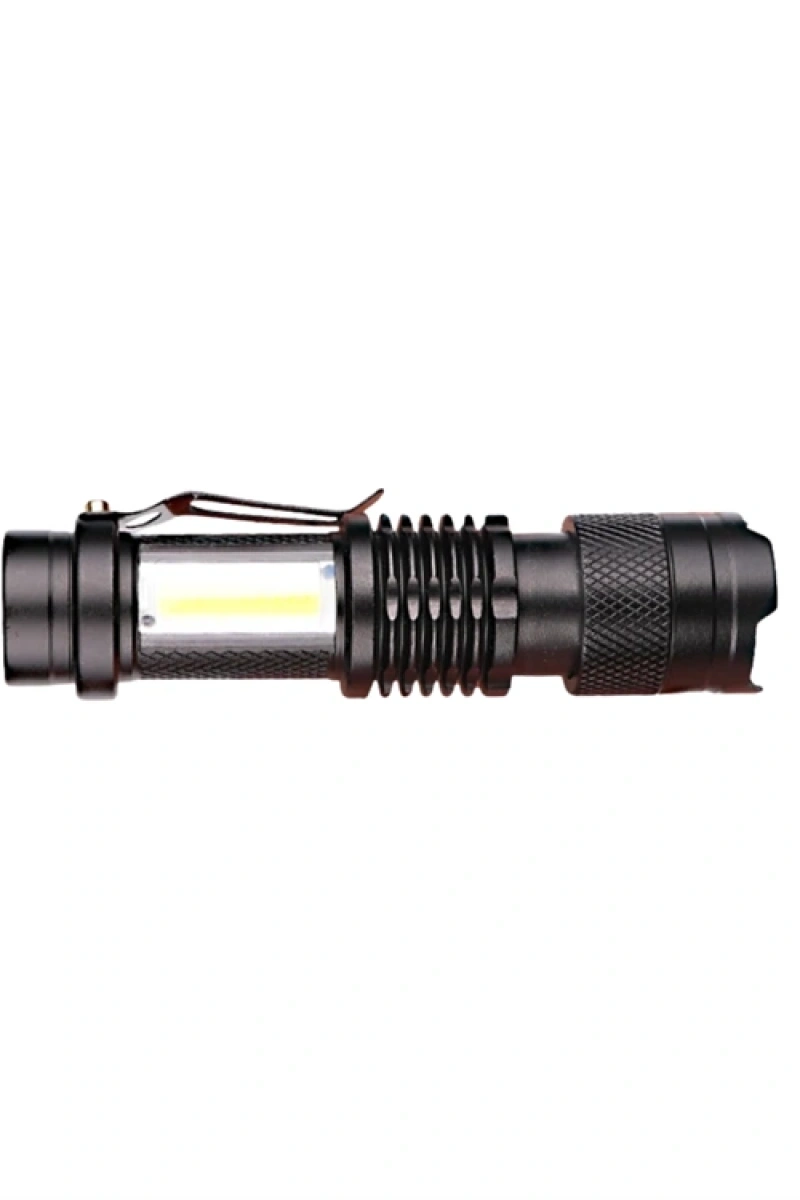Taşınabilir Şarjlı LED Fener - 4 Modlu, 2000LM, Ayarlanabilir Odak - Görsel 3