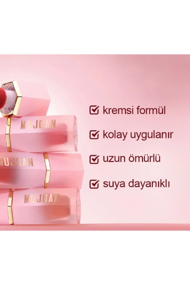 Tek ürünle yanak ve dudaklarda kusursuz renk! 3’lü Sıvı Krem Allık Seti – Lip & Cheek ile doğal, canlı ve uzun süre kalıcı makyajın keyfin - Görsel 3